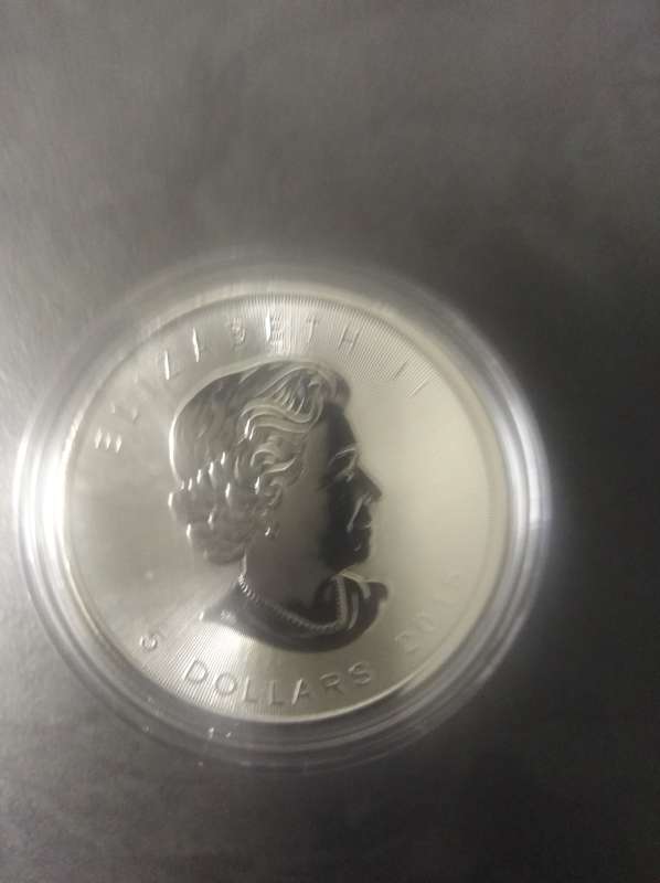 Canadian Maple Leaf 2015 Silver Bullion Coins 1 oz pure silver (Bid per coin)