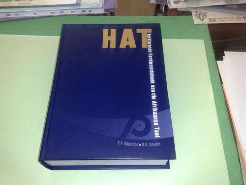 HAT-AFRIKAANS VERKLARENDE WOORDEBOEK-AS NEW CONDITION-