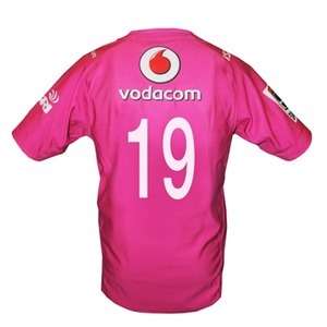Vodacom Bulls SIGNED Pink Jersey #19