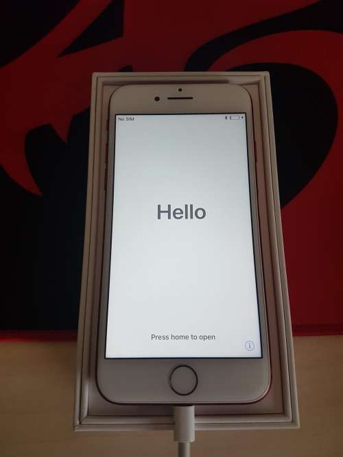 (Read more) iPhone 7, red, 128gb