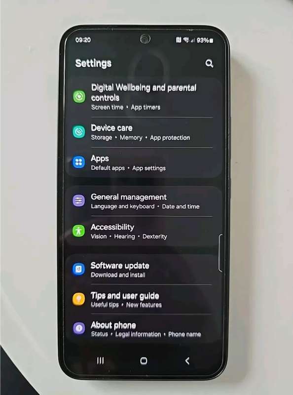 Samsung Galaxy A54 Smartphone 5G 256GB Dual Sim Awesome Graphite Smart Cellphone (Unlocked)