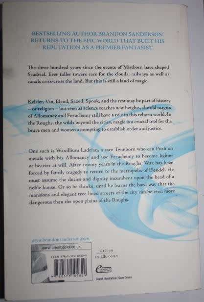 The Alloy of Law - Brandon Sanderson
