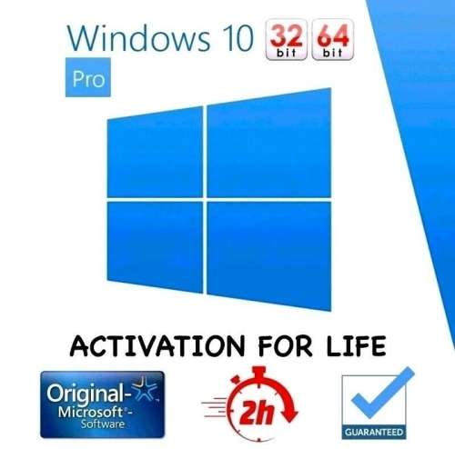 Windows 10 Pro Lifetime License, fast delivery
