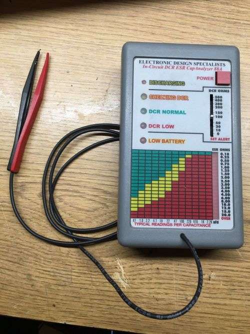 EDS-88A CapAnalyzer Series II ESR Capacitor In Circuit Meter Tester Excellent Condition