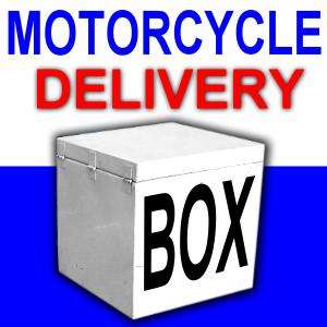 MOTORCYCLE DELIVERY BOXES - BRAND NEW Ready for Fitment to your Delivery Bike