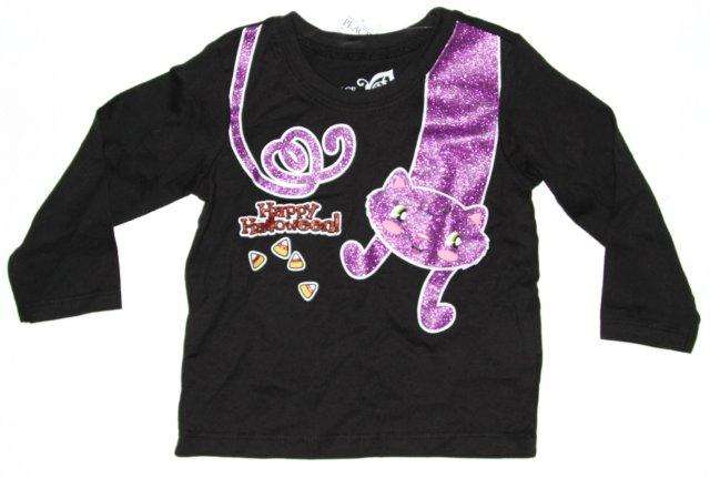 " The Children's Place " Long Sleeved Top " Happy Halloween " Girls 3 T