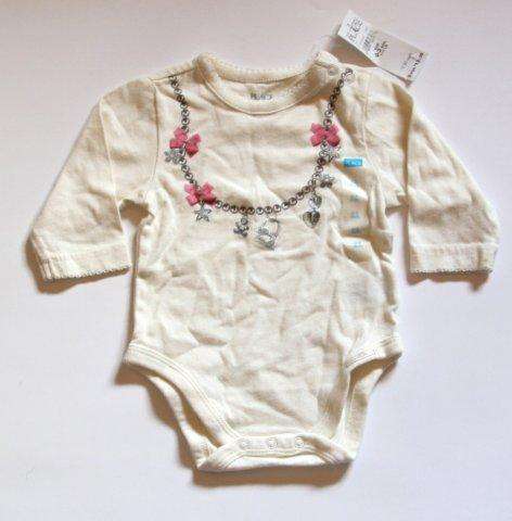 'The Children's Place" Girls Body Suit Size 0-3 Months