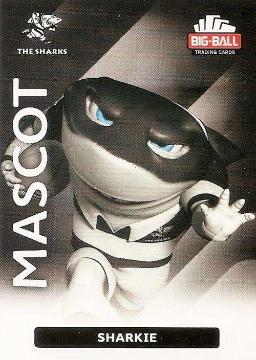 BIG BALL RUGBY COLLECTION 2012 - SHARK'S "MASCOT" CARD