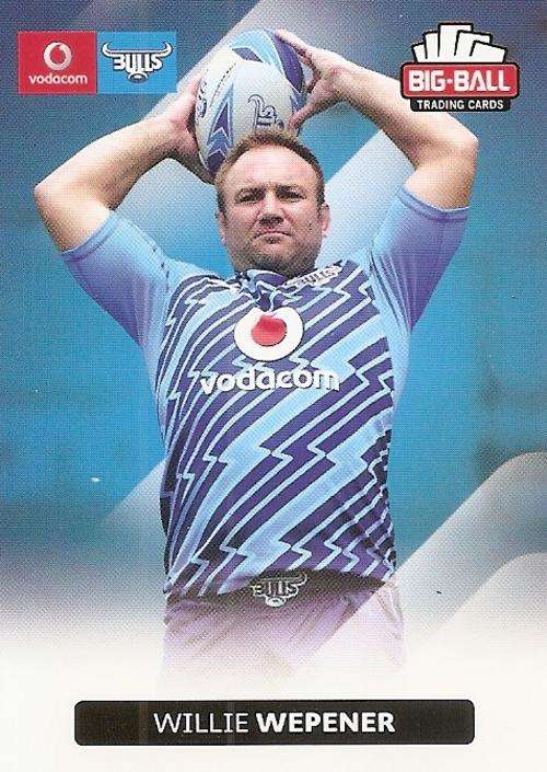 BIG BALL RUGBY COLLECTION 2012 - BLUE BULLS BASE CARD 46