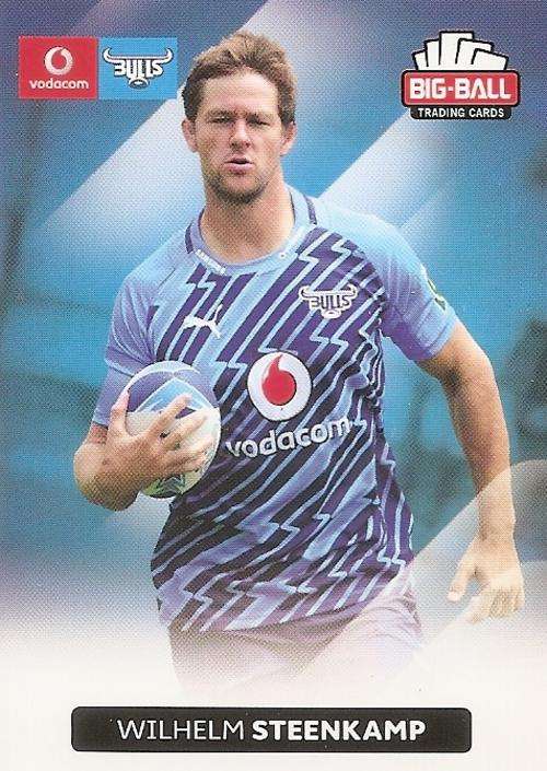 W. STEENKAMP - BIG BALL RUGBY COLLECTION  2012 - BLUE BULLS BASE CARD 45