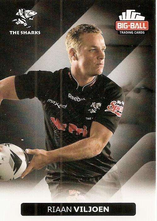 BIG BALL RUGBY COLLECTION 2012 - THE SHARKS BASE CARD 240