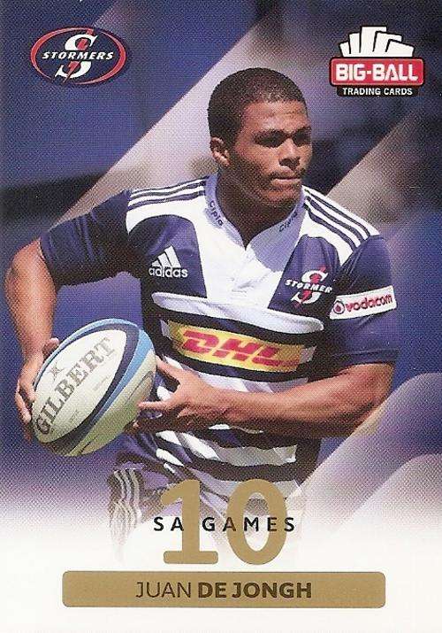 BIG BALL RUGBY COLLECTION 2012 - THE STORMERS BASE CARD 182