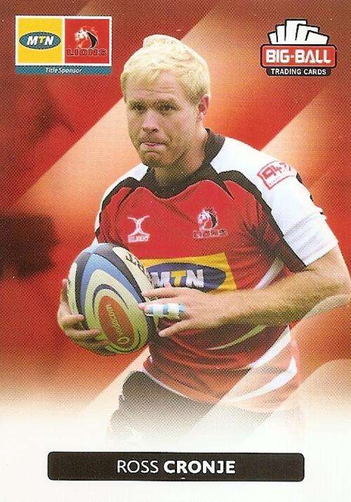 BIG BALL RUGBY COLLECTION 2012 - THE LIONS BASE CARD 143