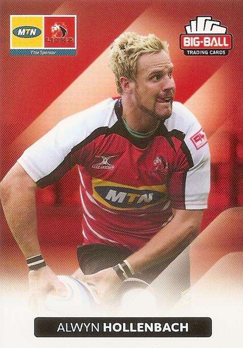 BIG BALL RUGBY COLLECTION 2012 - THE LIONS BASE CARD 111
