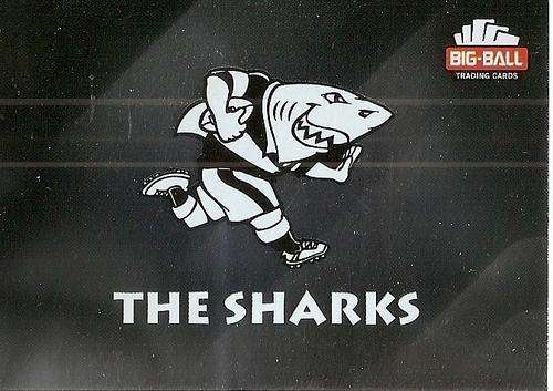 BIG BALL RUGBY COLLECTION  2012 - THE SHARKS `LOGO` FOIL CARD 199