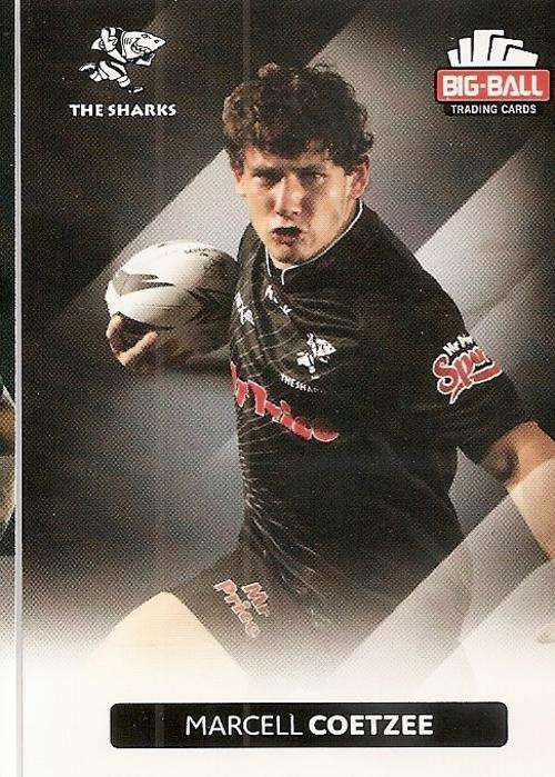 BIG BALL RUGBY COLLECTION 2012 - THE SHARKS BASE CARD 231