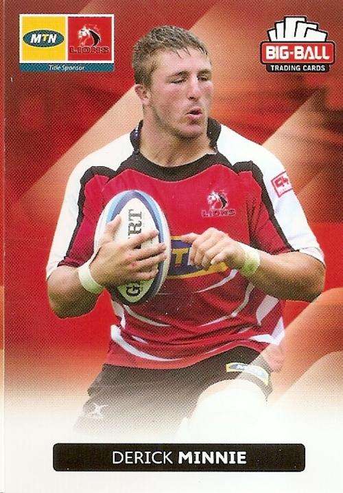 BIG BALL RUGBY COLLECTION 2012 - THE LIONS BASE CARD 121