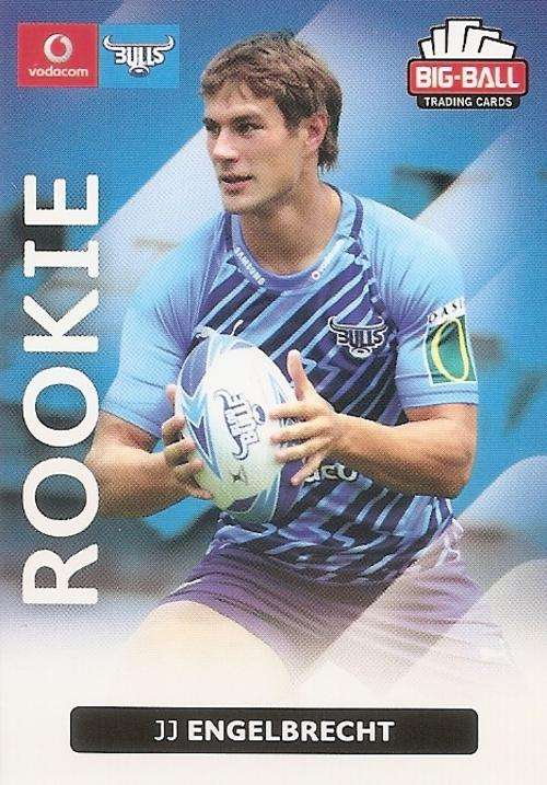 BIG BALL RUGBY COLLECTION 2012 - JJ ENGELBRECHT "ROOKIE" CARD 031