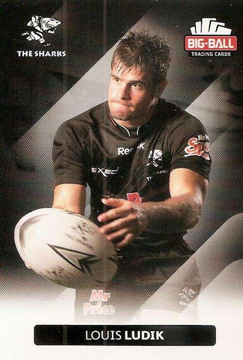 BIG BALL RUGBY COLLECTION 2012 - THE SHARKS BASE CARD 228