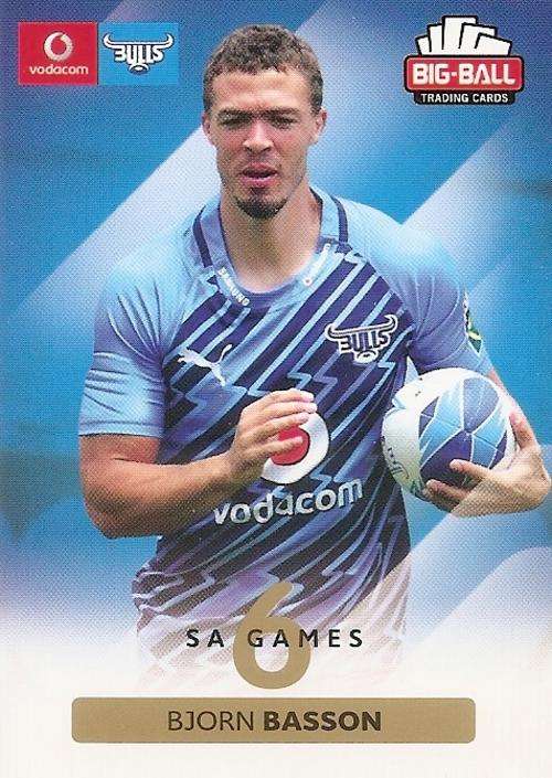 BIG BALL RUGBY COLLECTION 2012 - BLUE BULLS BASE CARD 13