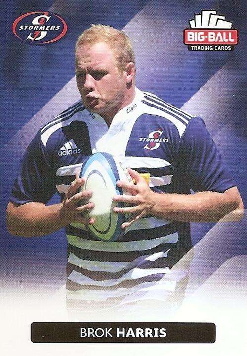 BIG BALL RUGBY COLLECTION 2012 - THE STORMERS BASE CARD 163