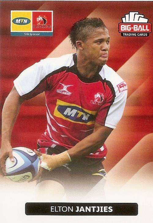 BIG BALL RUGBY COLLECTION 2012 - THE LIONS BASE CARD 125