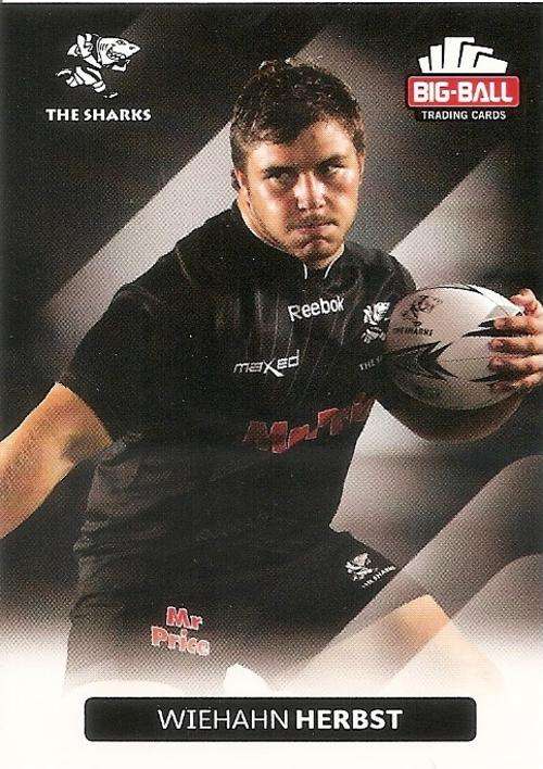BIG BALL RUGBY COLLECTION 2012 - THE SHARKS BASE CARD 247