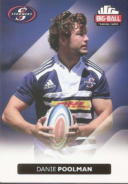 BIG BALL RUGBY COLLECTION 2012 - THE STORMERS BASE CARD 166
