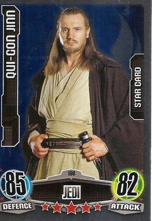 STAR WARS 2012 - FORCE ATTAX MOVIE SERIES - `STAR FOIL` CARD 198