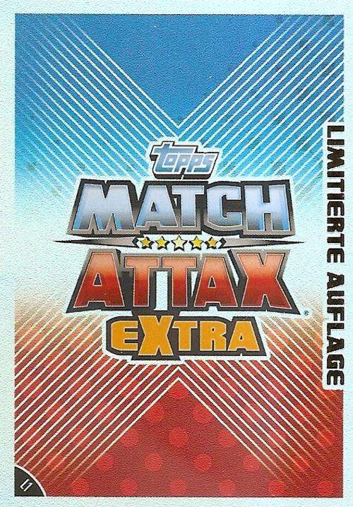 MATCH ATTAX "EXTRA" "BUNDESLIGA" 2012 - LOGO "RARE" LIMITED EDITION CARD L1