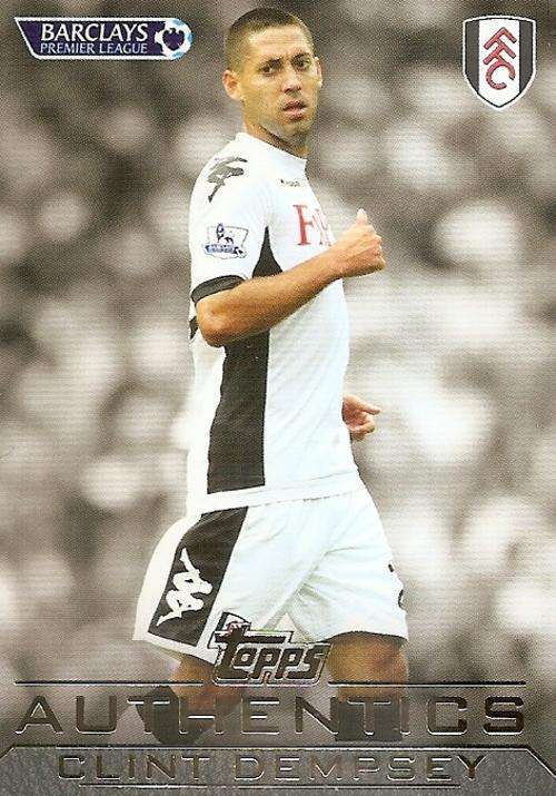 CLINT DEMPSEY - TOPPS `AUTHENTICS` 2012 - RARE CARD