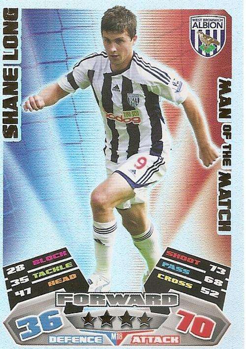 MATCH ATTAX EXTRA 2012 - SHANE LONG "MAN of the MATCH" CARD