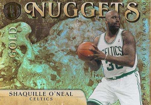 SHAQUILLE O'NEAL  - PANINI GOLD LIMITED - "GOLD" FOIL CARD 46
