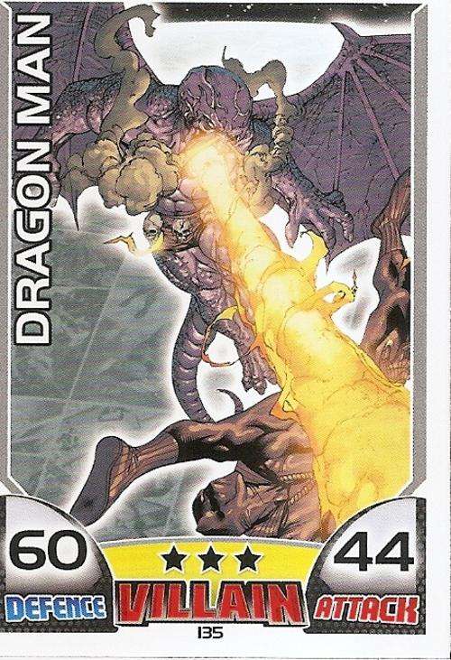 HERO ATTAX 2011 - MARVEL UNIVERSE - BASE CARD 135