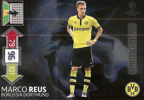 MARCO REUS - PANINI CHAMPIONS LEAGUE ADRENALYN XL 2012/2013 -  `LIMITED EDITION` CARD