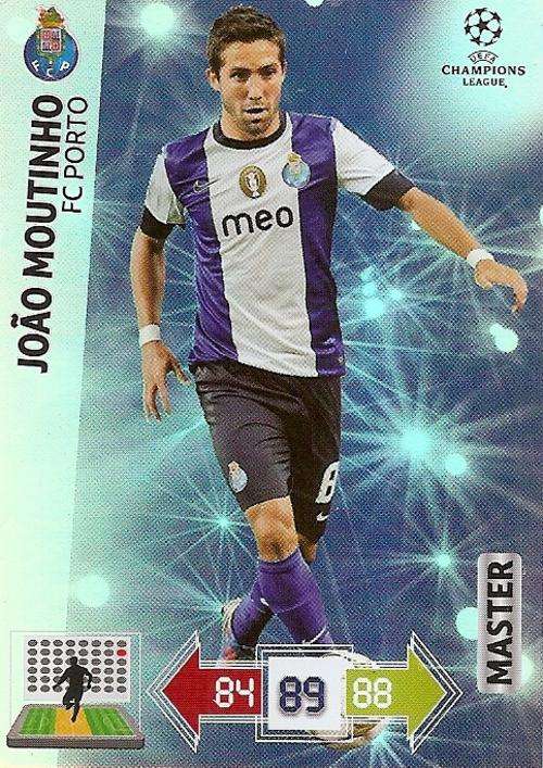 CHAMPIONS LEAGUE ADRENALYN XL 2012/2013 - JOAO MOUTINHO "MASTER" CARD