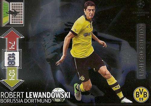 ROBERT LEWANDOWSKI - CHAMPIONS LEAGUE ADRENALYN XL 2012/2013 -  `LIMITED EDITION` CARD