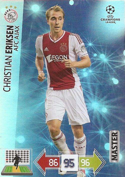 CHAMPIONS LEAGUE ADRENALYN XL 2012/2013 - CHRISTIAN ERIKSEN "MASTER" CARD
