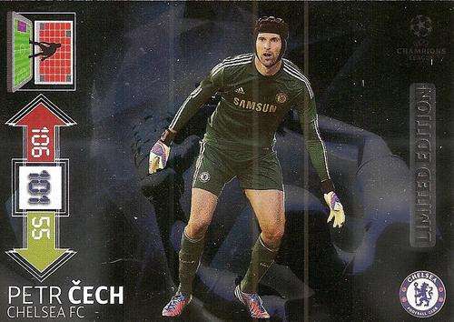 PETR CECH - PANINI CHAMPIONS LEAGUE ADRENALYN XL 2012/2013 - `LIMITED EDITION` CARD