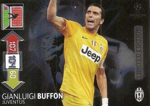 G. BUFFON - PANINI CHAMPIONS LEAGUE ADRENALYN XL 2012/2013 -  `LIMITED EDITION` CARD