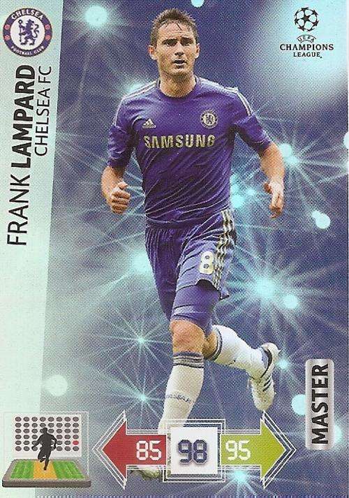 CHAMPIONS LEAGUE ADRENALYN XL 2012/2013 - FRANK LAMPARD "MASTER" CARD