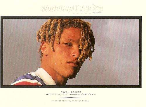 WORLD CUP 1994 USA - COBI JONES  "RARE" "INSERT" WI4 CARD