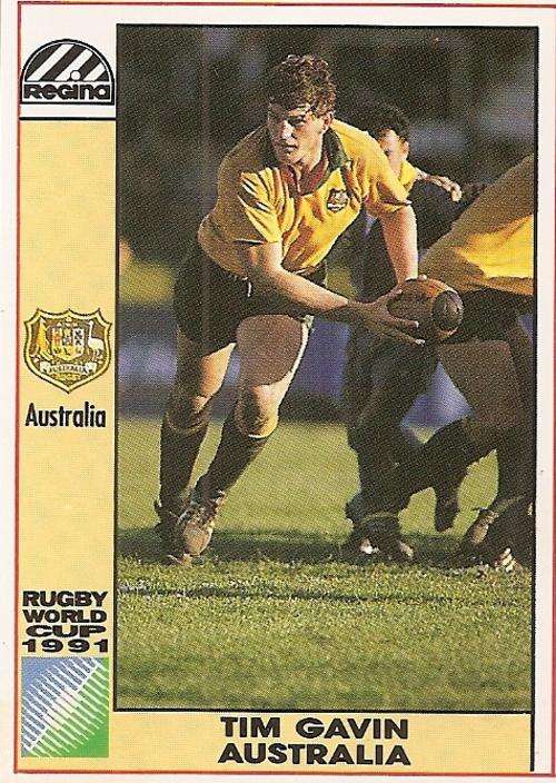 1991 RUGBY WORLD CUP(REGINA) COLLECTION - CARD 6