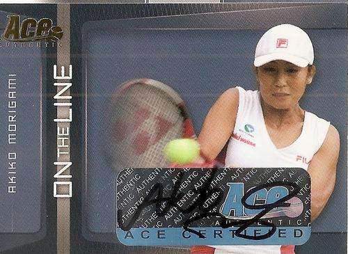 AKIKO MORIGAMI - ACE AUTHENTIC 2007 - CERTIFIED "AUTOGRAPH" CARD OL15