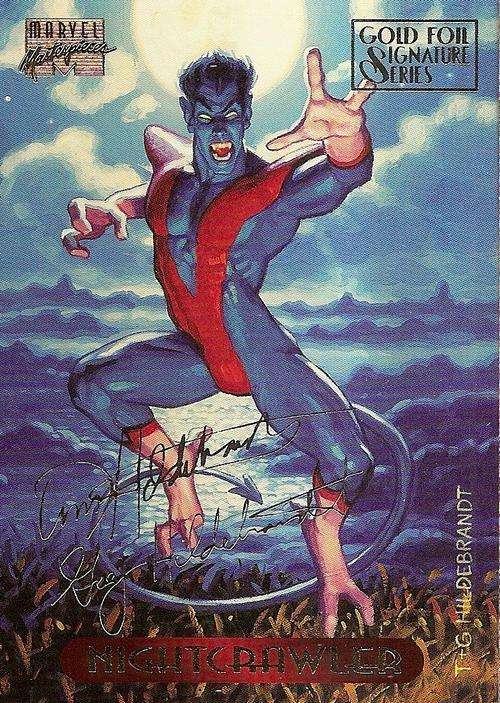 MARVEL MASTERPIECES 94 - "GOLD SIGNATURE" SERIES CARD 84