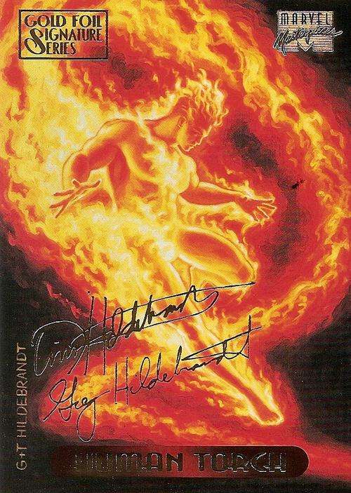 MARVEL MASTERPIECES 94 - "GOLD SIGNATURE" SERIES CARD 52