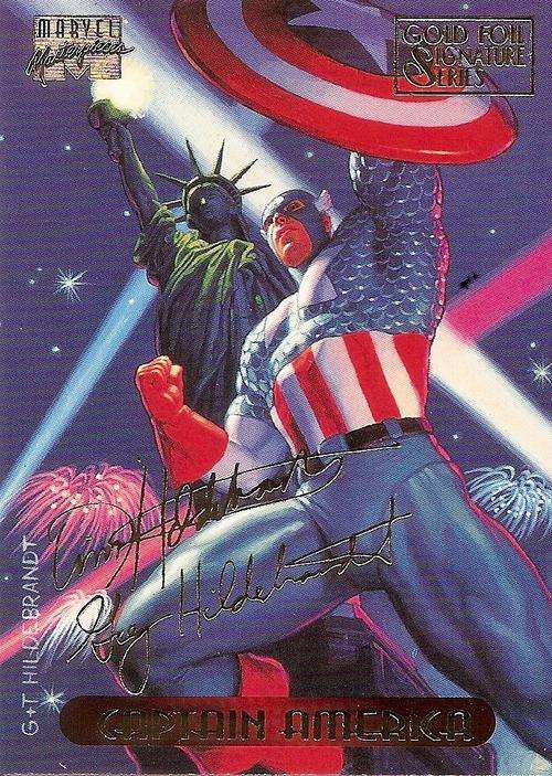 MARVEL MASTERPIECES 94 - "GOLD SIGNATURE" SERIES CARD 18