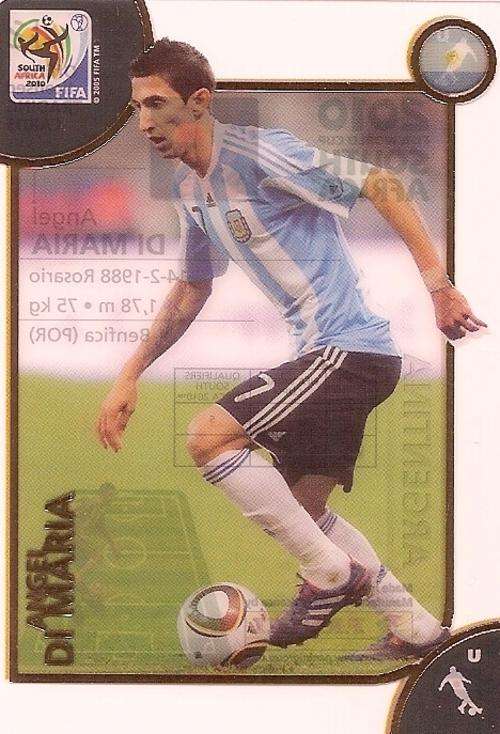 FIFA 2010 ADRENALYN PREMIUM - ANGEL DI MARIA "ULTRA" CARD