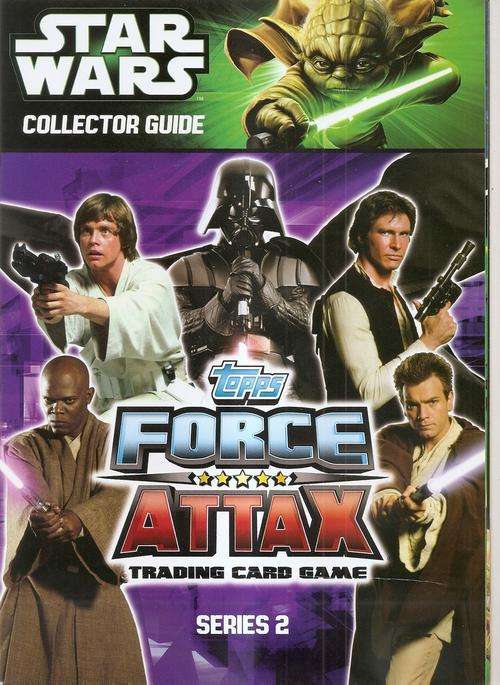 STAR WARS 2013 - TOPPS  FORCE ATTAX MOVIE SERIES 2 -  BASE CARDS  AVAILABLE