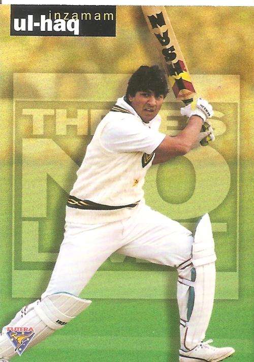INZAMAN UL-HAQ - FUTERA `THERE`S NO LIMIT` CRICKET - INSERT CARD TNL25
